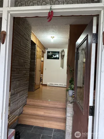 a view of entryway with a hallway