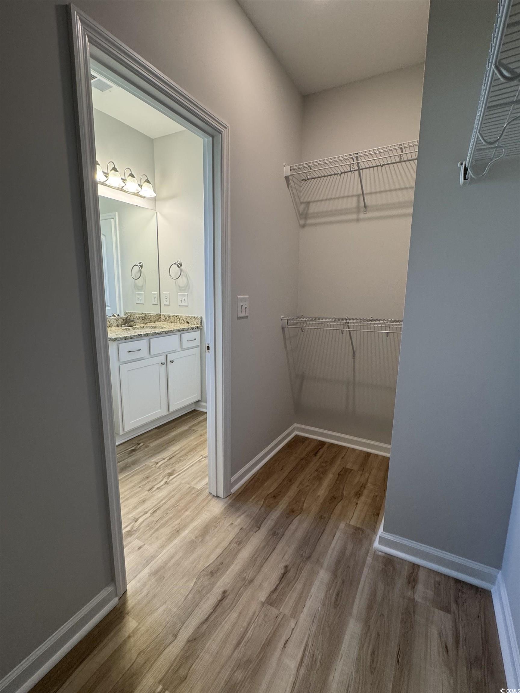 596 Shallow Cv Drive Conway, SC 29527 - Photo 6 of 25 Spacious closet featuring light wood-style floors