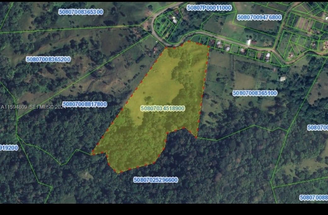 an aerial view of a residential houses with outdoor space