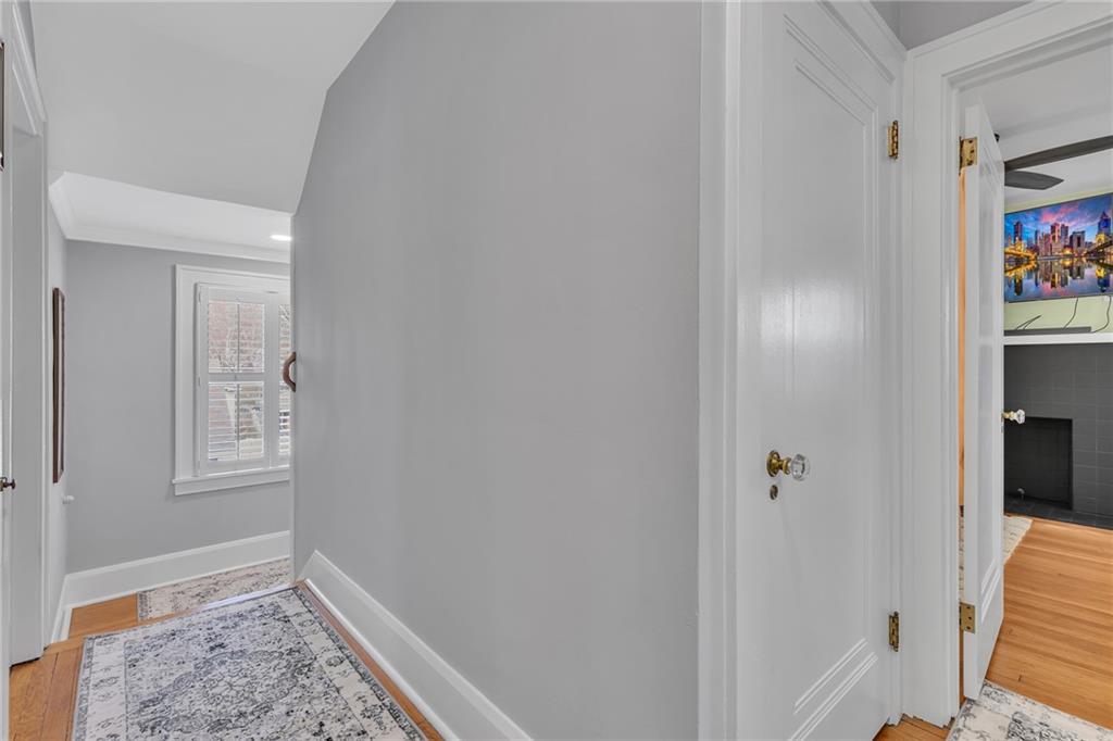 340 4th Street Beaver, PA 15009 - Photo 25 of 42 a view of an entryway with wooden floor and closet