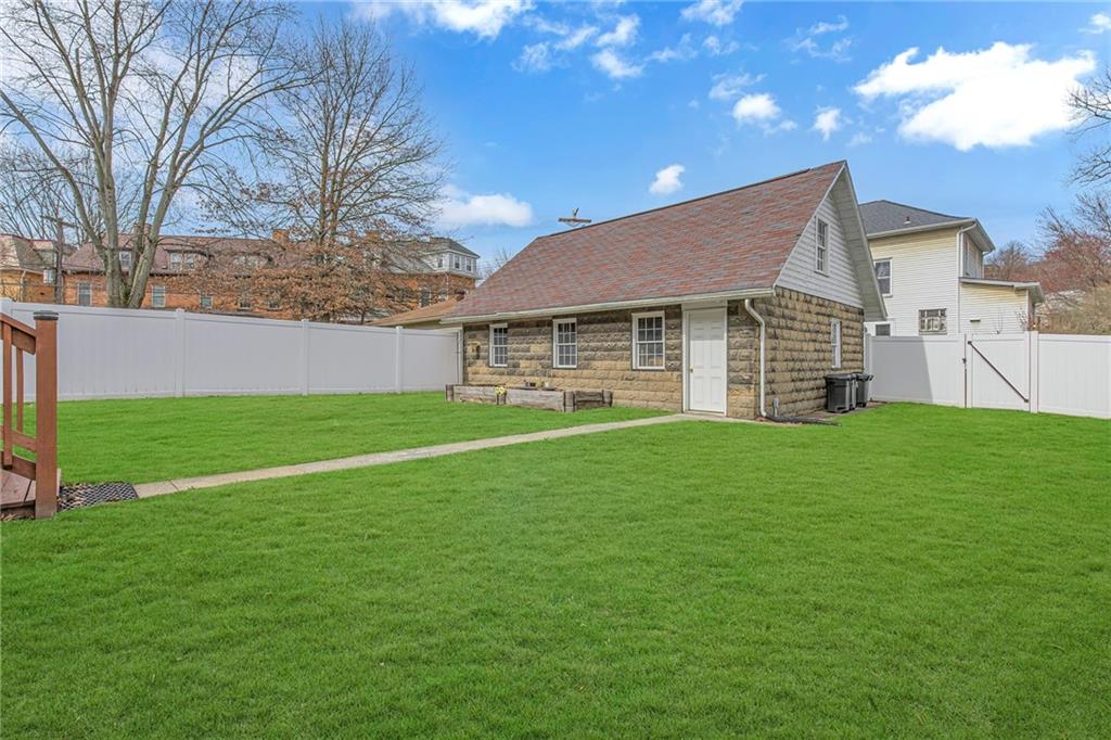 340 4th Street Beaver, PA 15009 - Photo 33 of 42 a view of a house with a yard