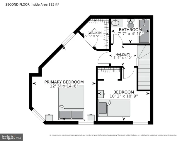 a picture of a bench in front of a door