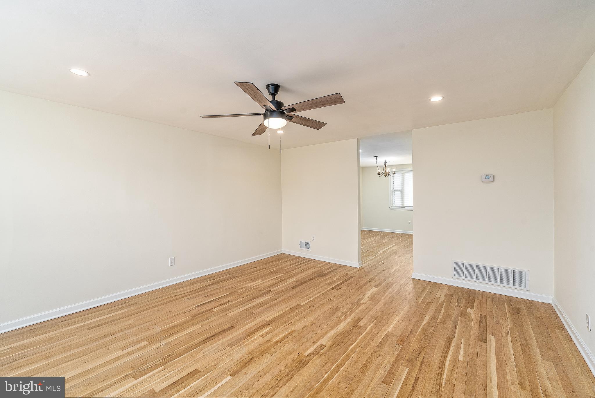 5910 Laclede Road Baltimore, MD 21206 - Photo 2 of 38 Living Room with beautiful hardwood floors