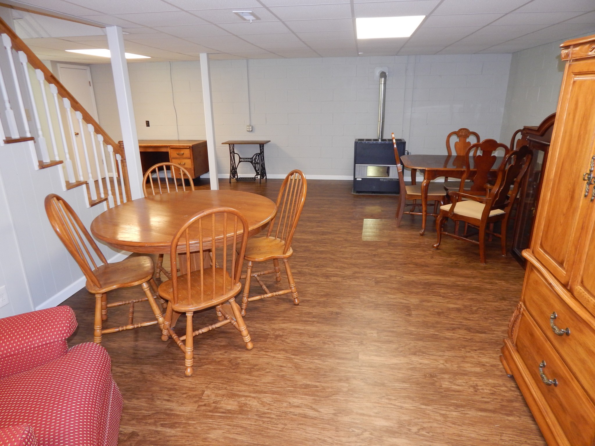 3753 Chisholm Road Iron City, TN 38463 - Photo 28 of 50 a dining room with furniture and wooden floor