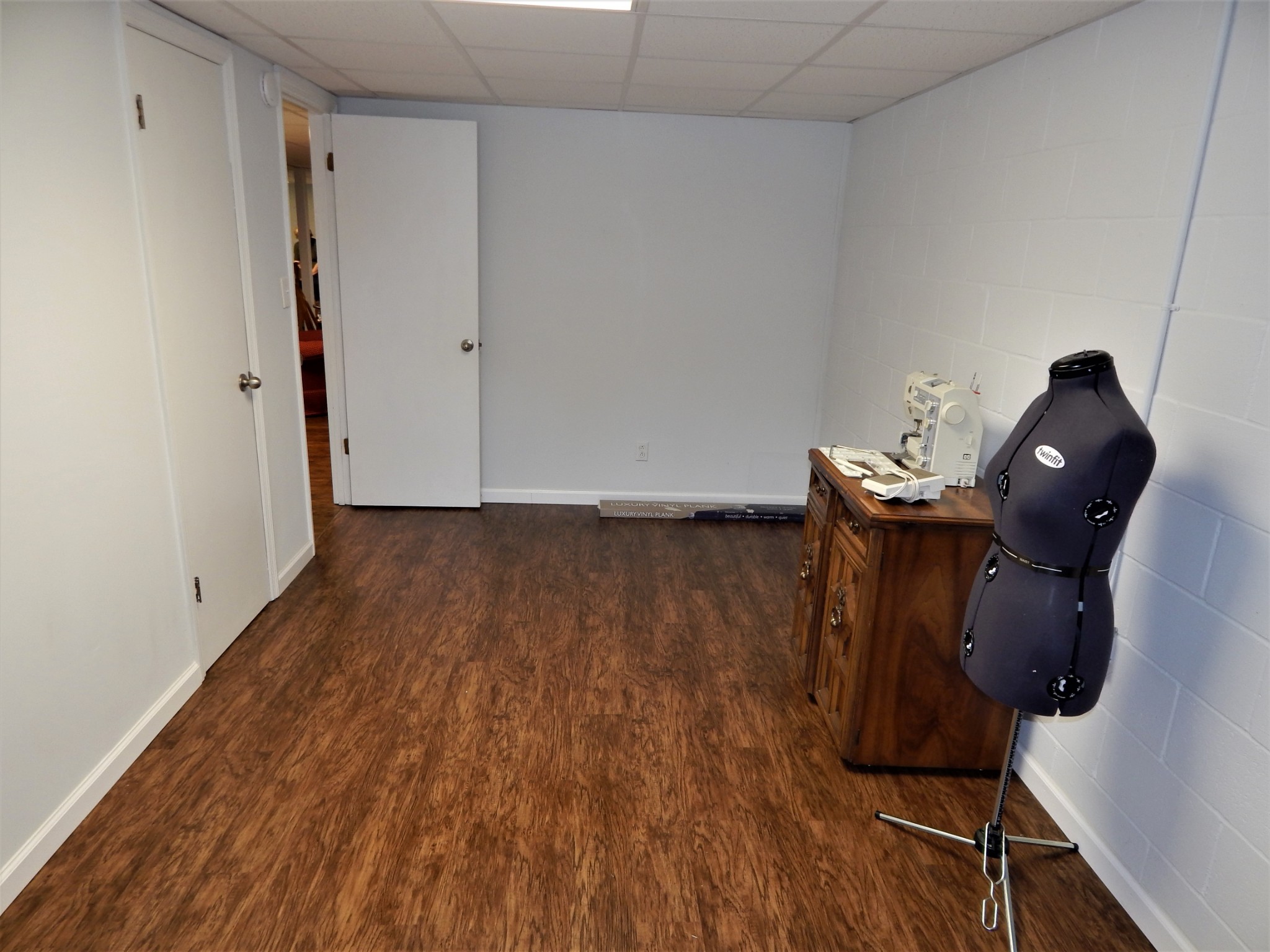 3753 Chisholm Road Iron City, TN 38463 - Photo 31 of 50 a view of a workspace with wooden floor