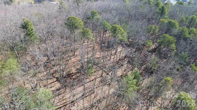 a view of a lush green field