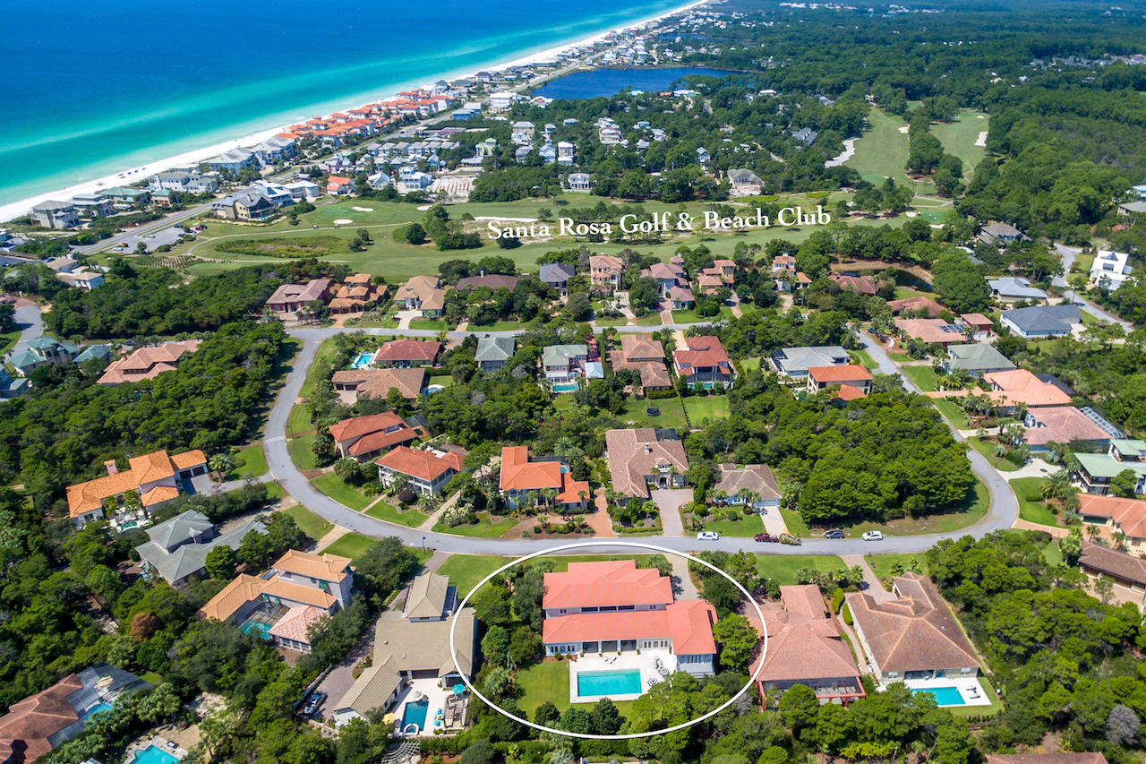 333 Emerald Ridge Santa Rosa Beach, FL 32459 - Photo 59 of 60 Drone SRB Golf Club
