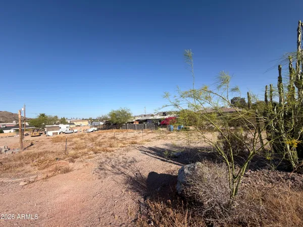 a view of a beach with a yard
