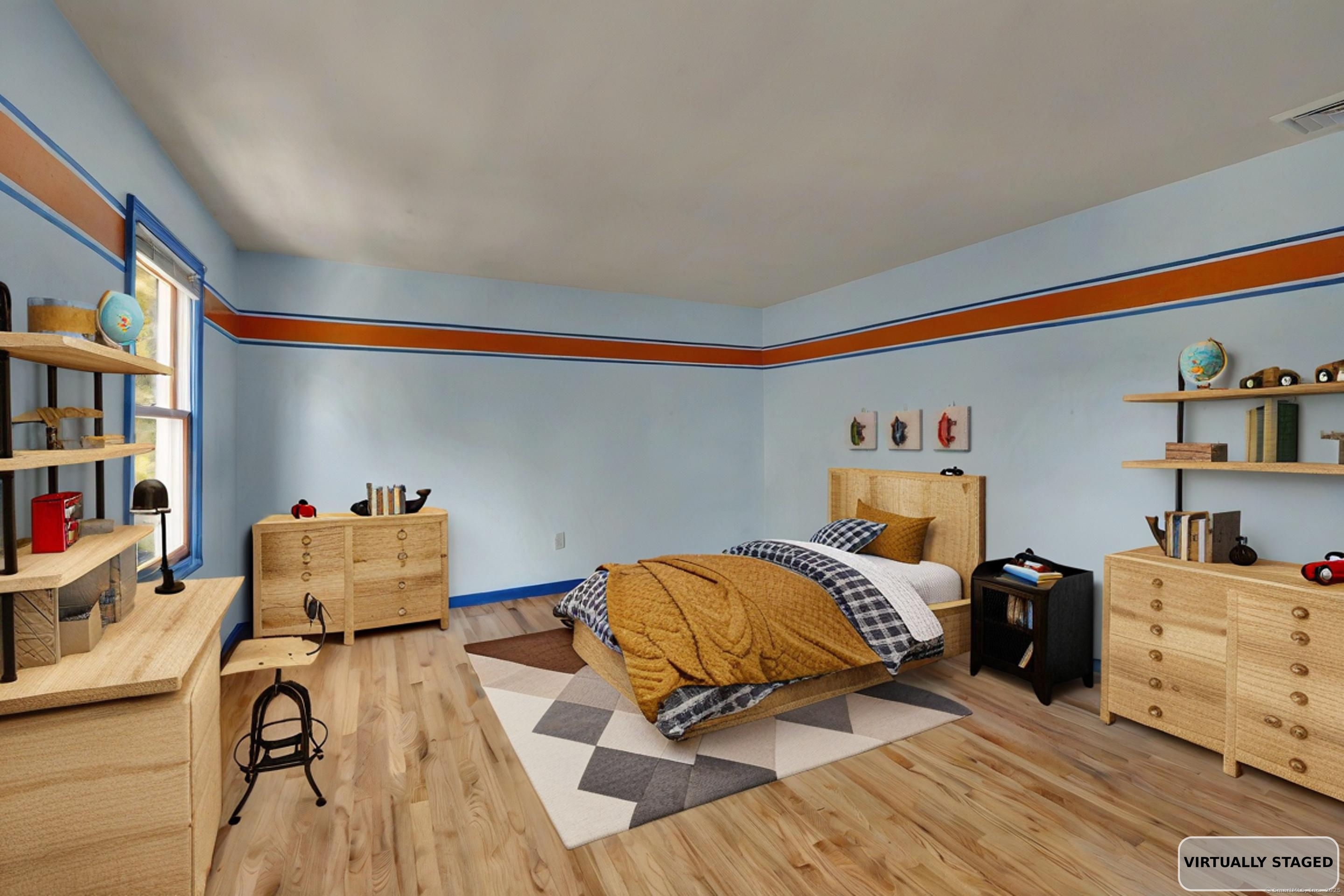 367 Sachem Road Southbury, CT 06488 - Photo 20 of 34 a bedroom with furniture and wooden floor