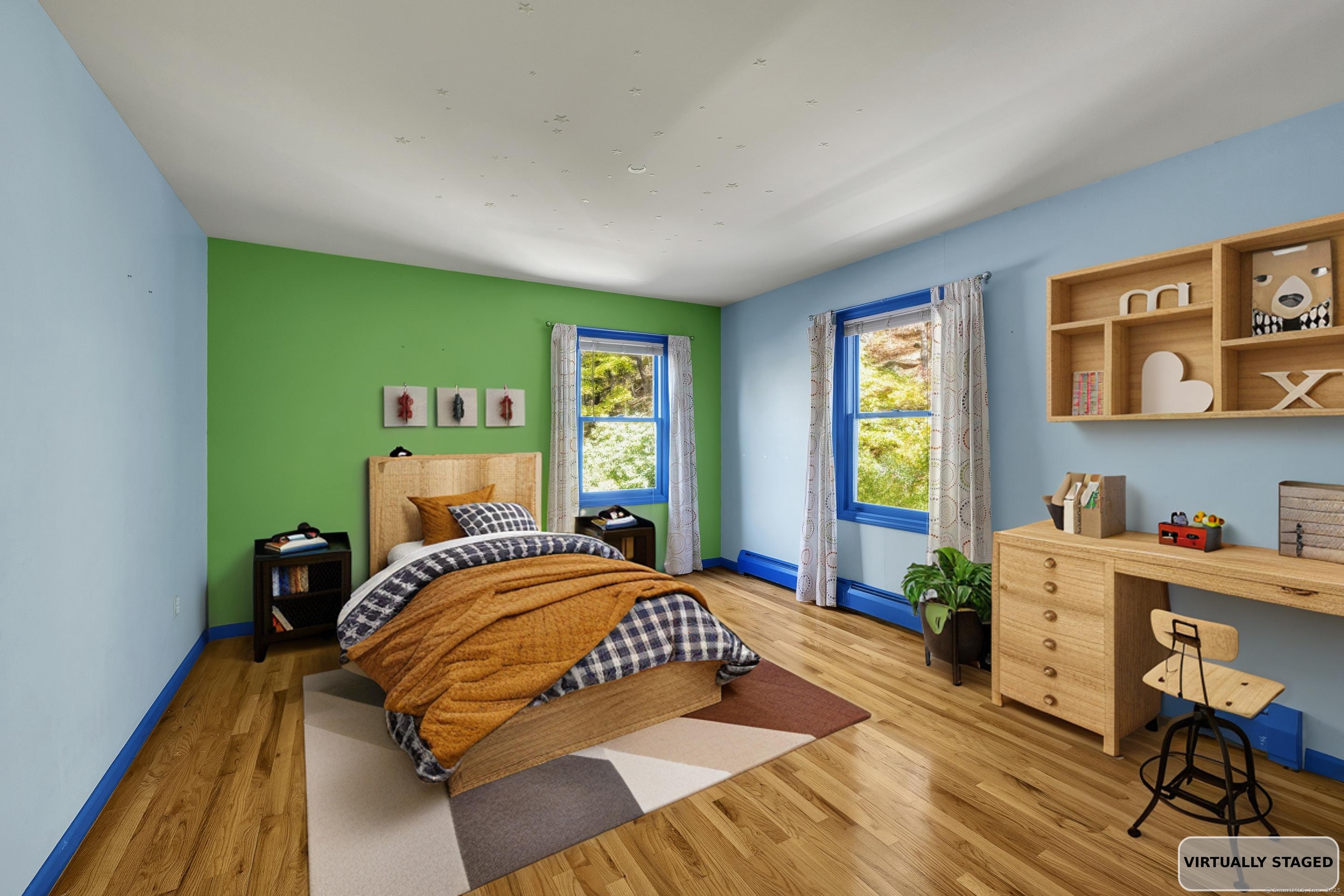 367 Sachem Road Southbury, CT 06488 - Photo 22 of 34 a bedroom with a bed and a desk