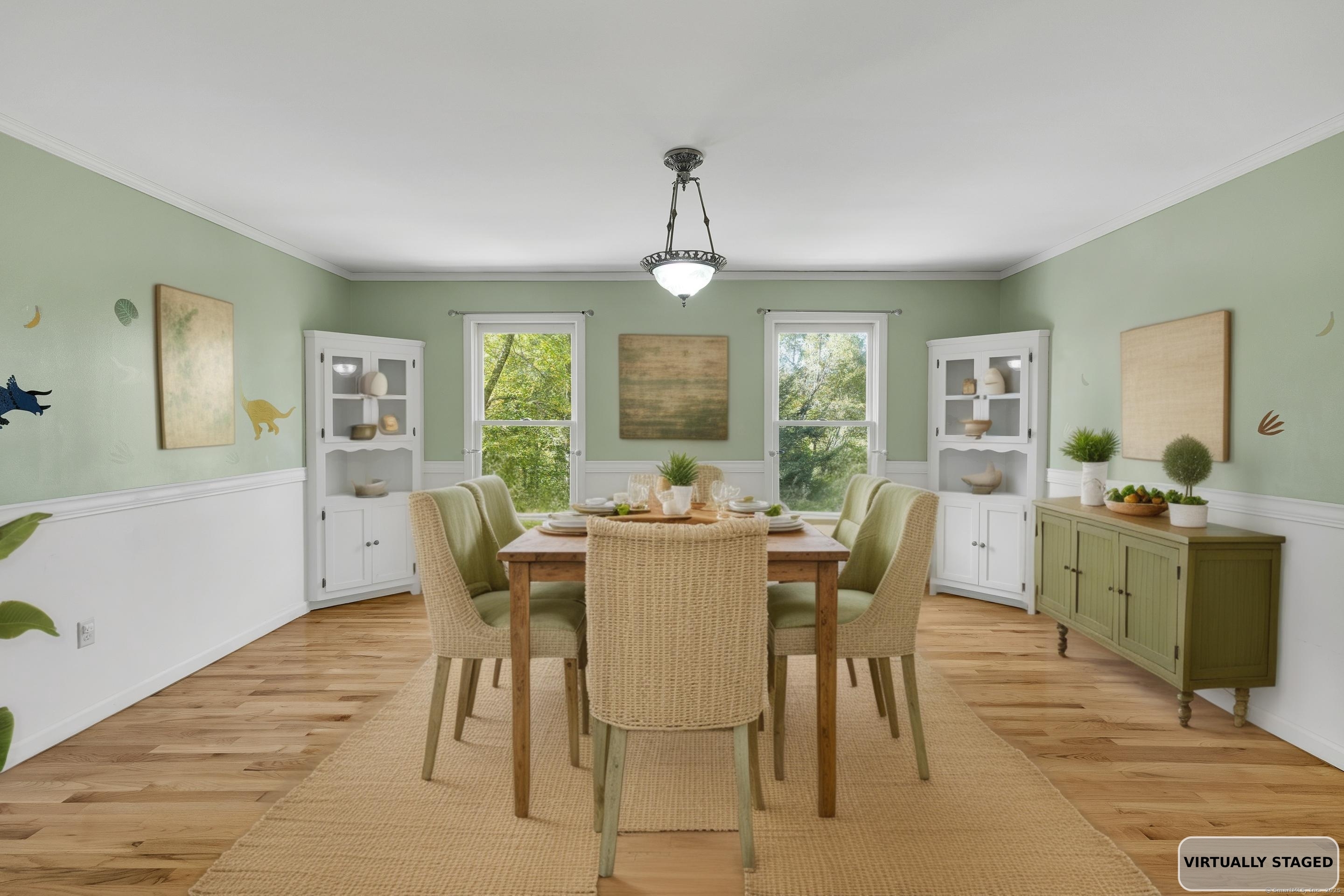 367 Sachem Road Southbury, CT 06488 - Photo 5 of 34 a view of a dining room with furniture window and outside view