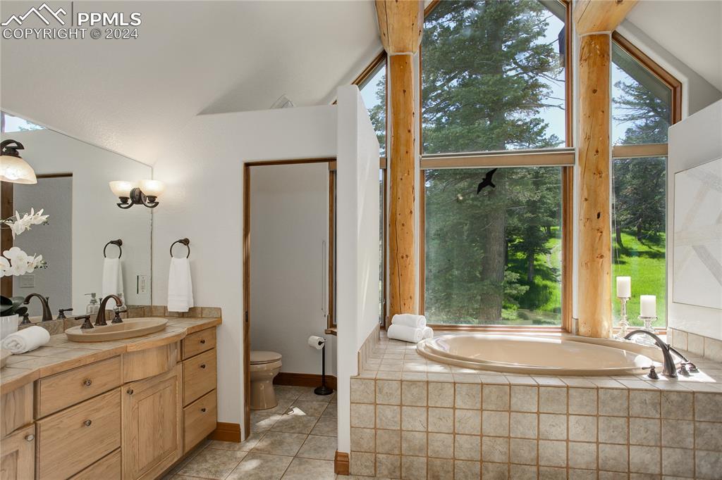 8585 Snowslide Trail Rye, CO 81069 - Photo 25 of 41 Primary suite with 5-piece bath