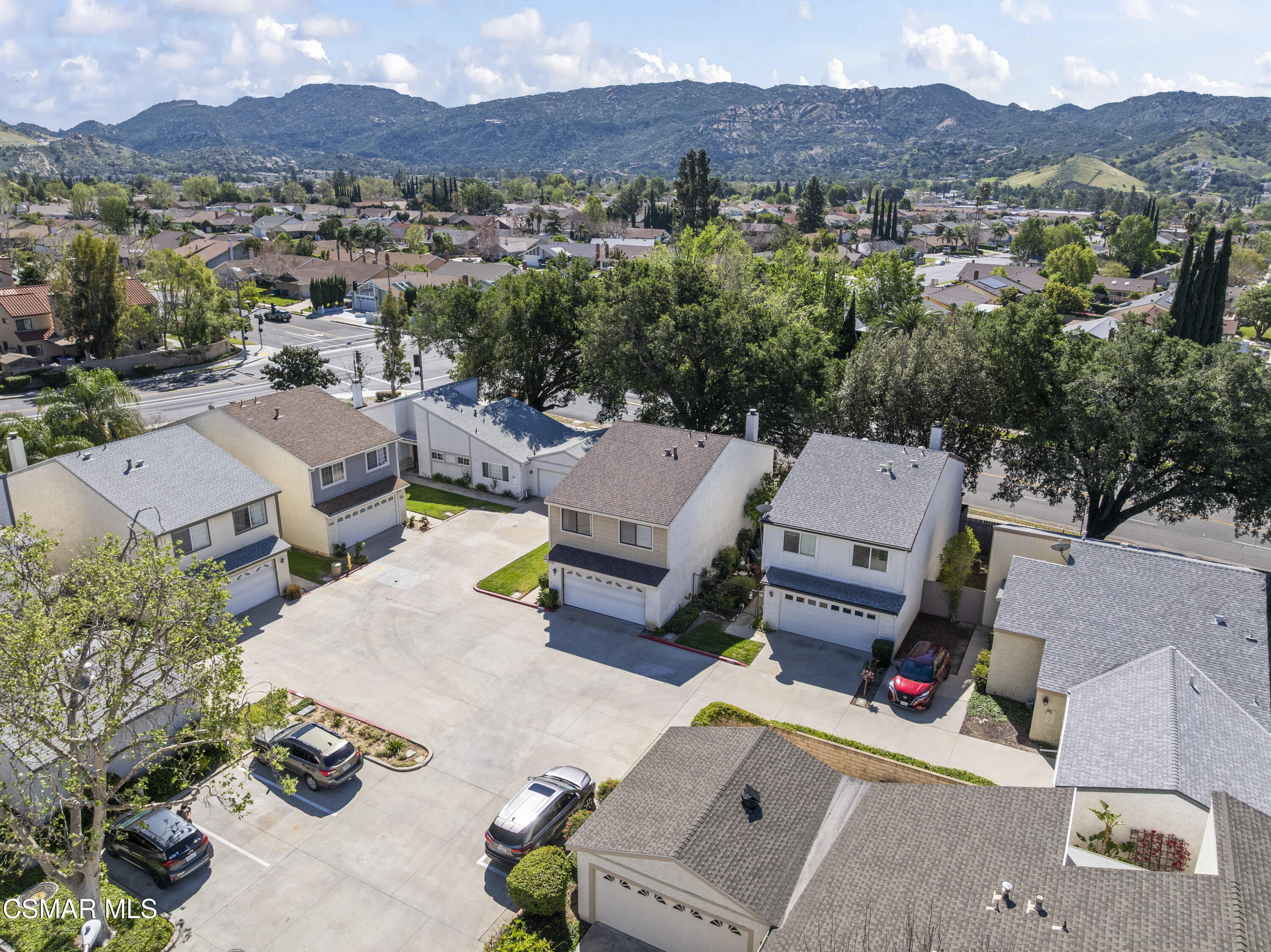 5775 Cochran Street Simi Valley, CA 93063 - Photo 15 of 33 an aerial view of a houses with a city view