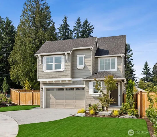 $1,644,990 | 8401 Northeast 156th (lot 1) Place, Kenmore, WA 98028
