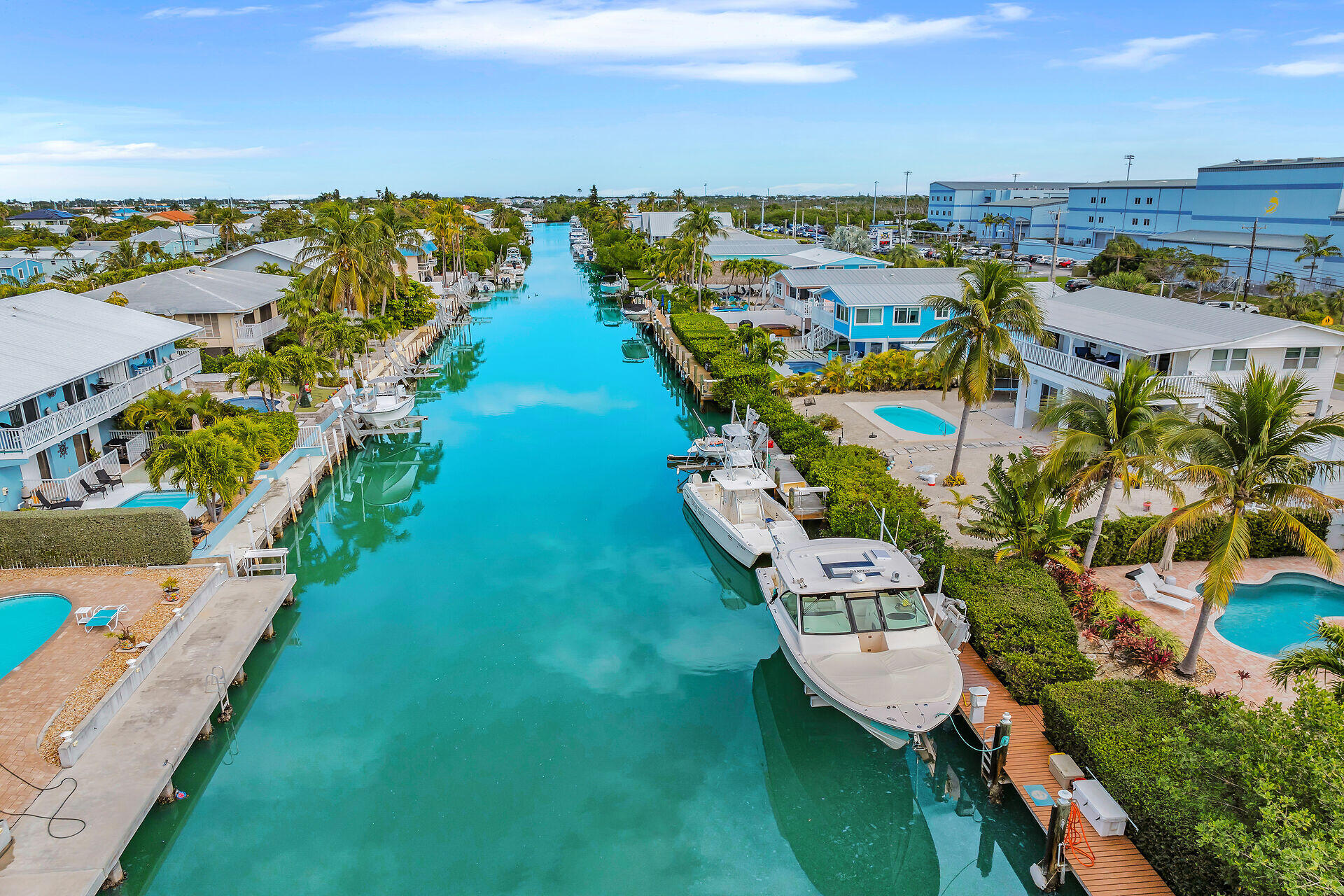 341 Sombrero Beach Road Marathon, FL 33050 - Photo 16 of 44 an aerial view of residential houses with outdoor space