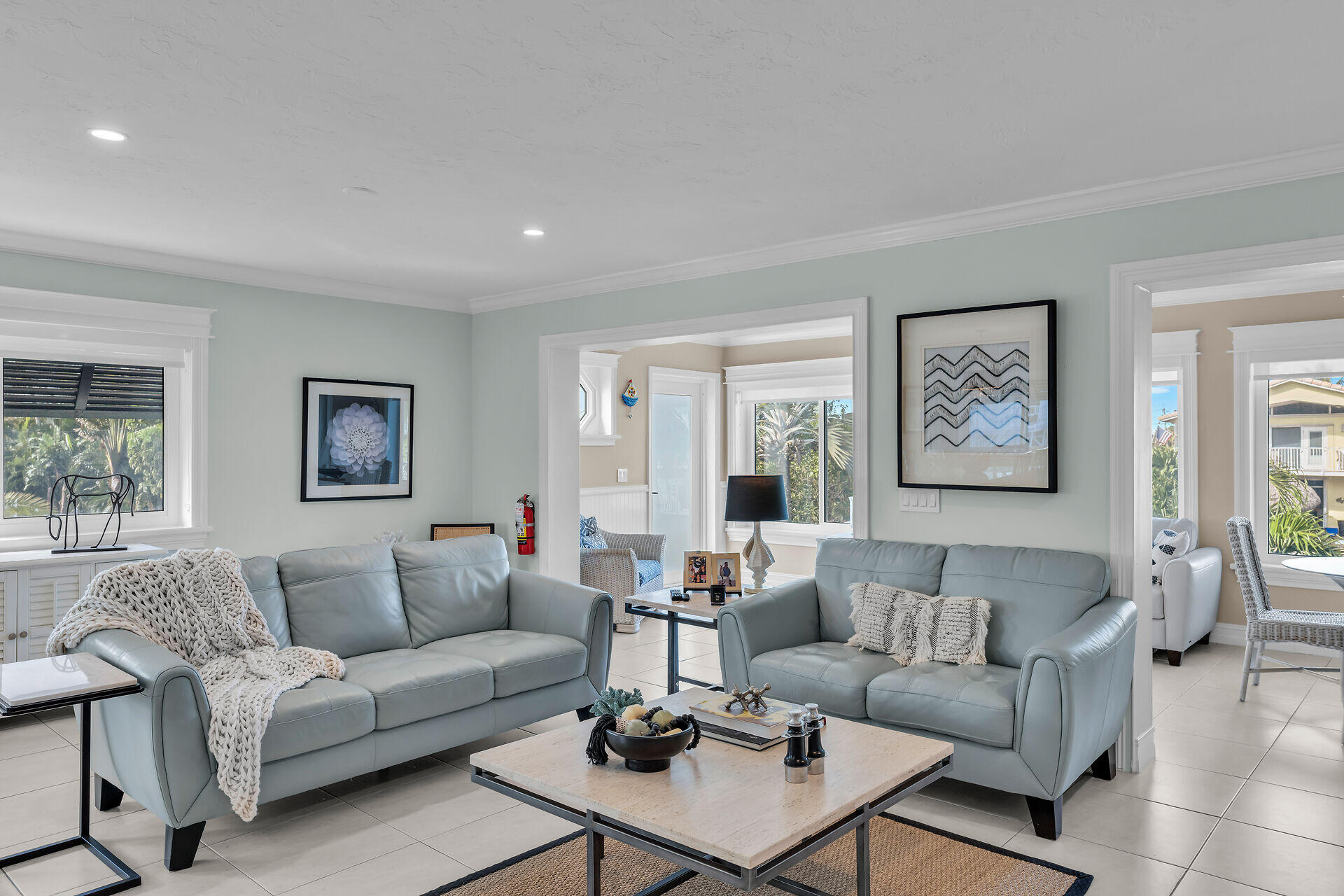 341 Sombrero Beach Road Marathon, FL 33050 - Photo 27 of 44 a living room with furniture and a large window