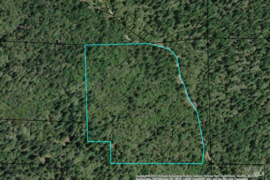 0 Moore Homestead Road Philo, CA 95466 - Photo 19 of 20 a view of a yard from a balcony