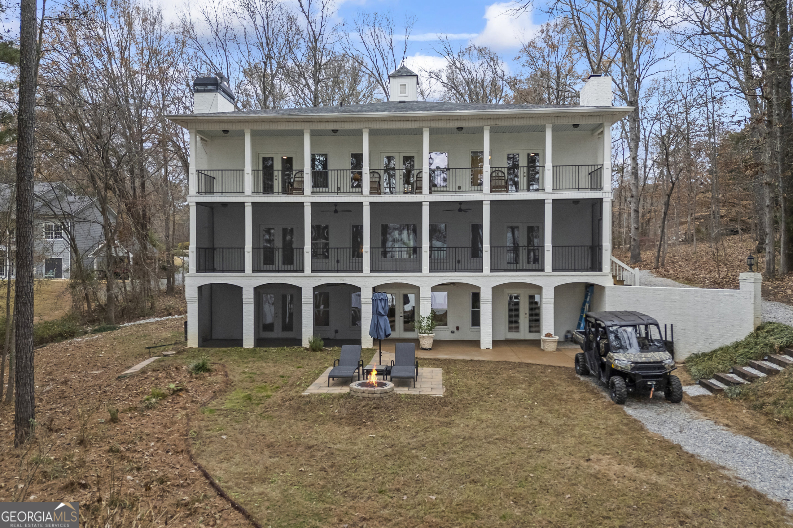 1270 Swords Road Greensboro, GA 30642 - Photo 24 of 41 front view of a house with a patio