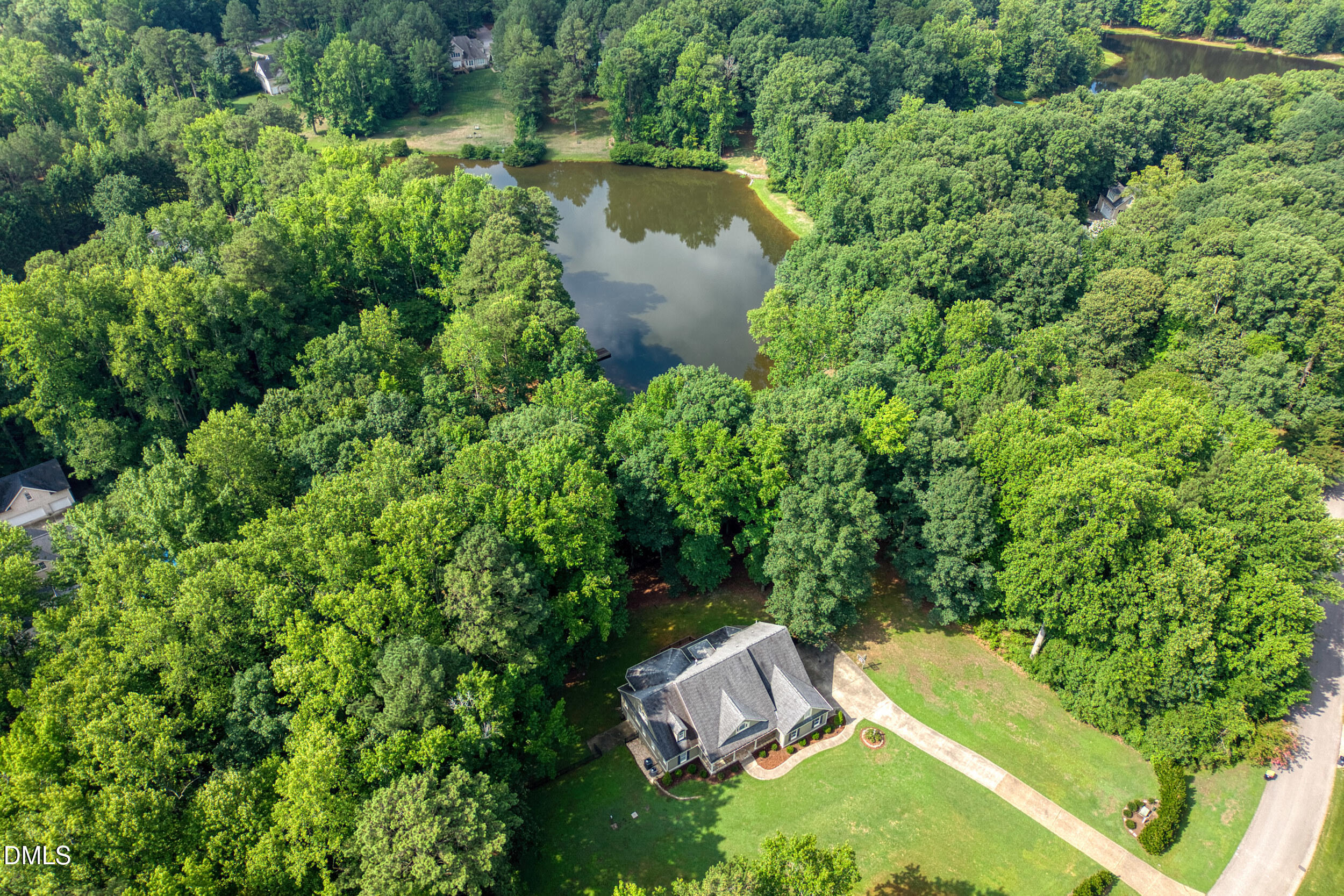 5300 Mill Dam Road Wake Forest, NC 27587 - Photo 59 of 69 50 -5300 mill dam rd, drone, exterior