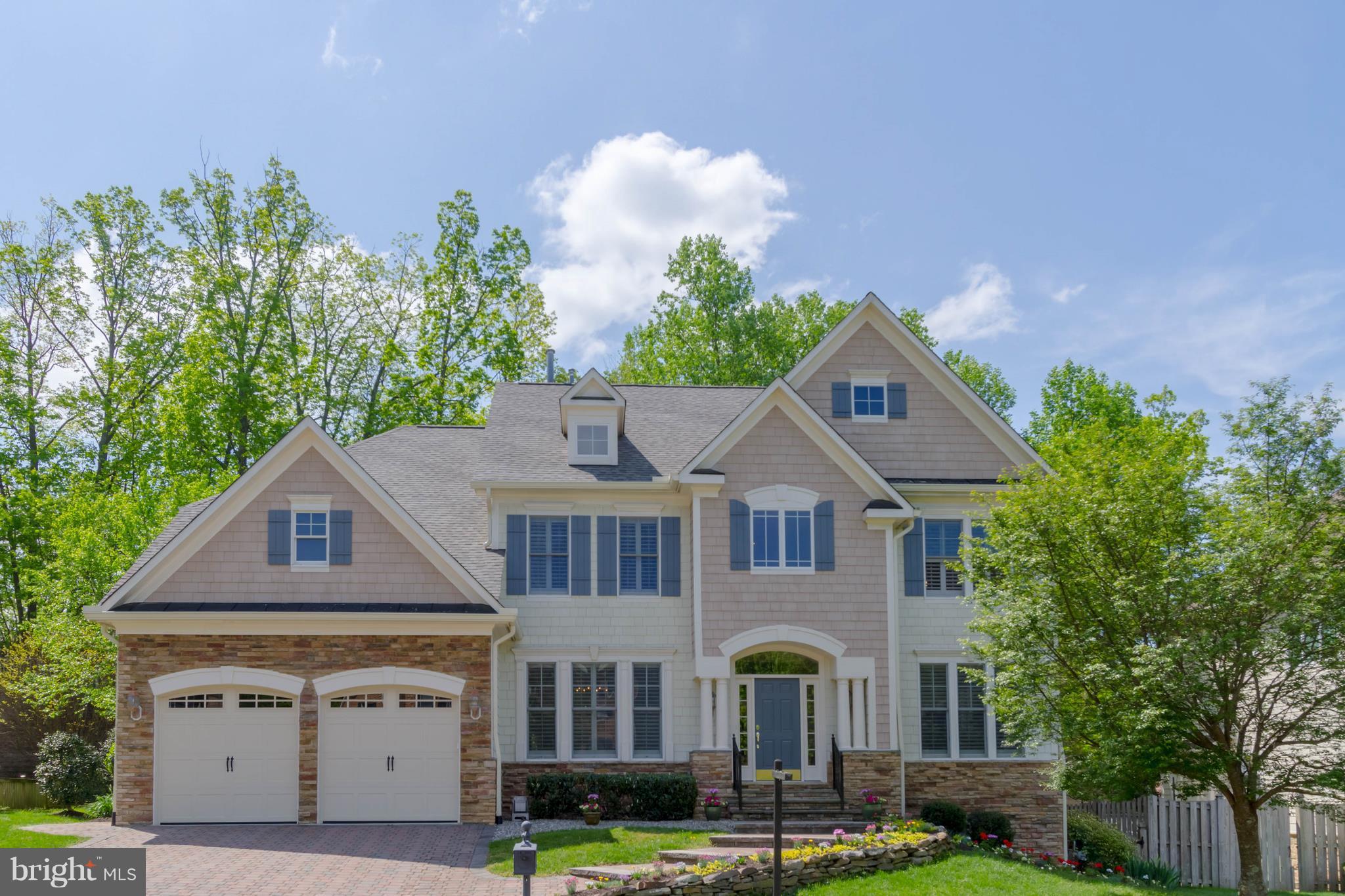 9155 Riesley Lane Vienna, VA 22182 - Photo 1 of 30 Low Maintenance HardiePlank Siding & Stone