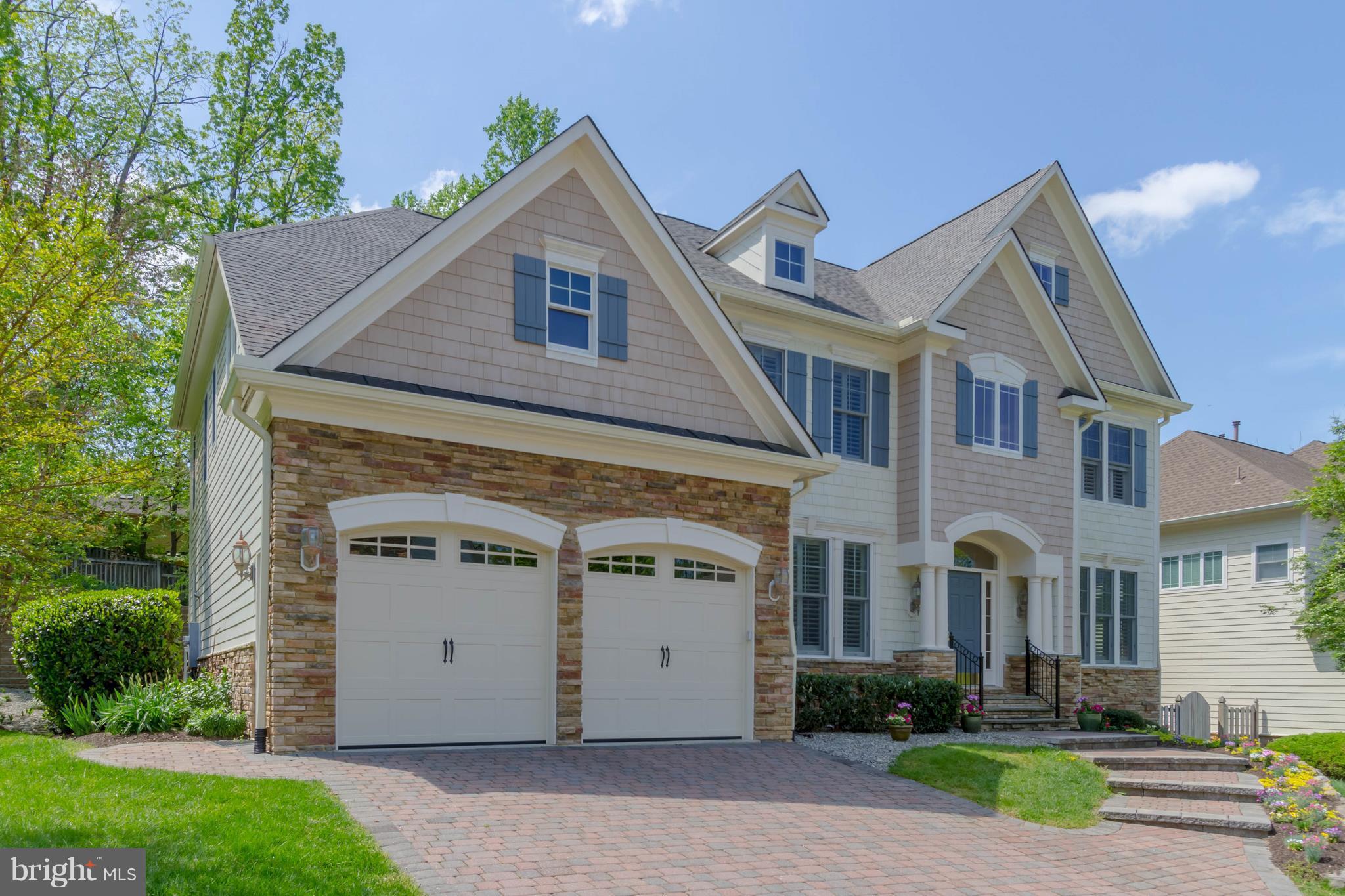 9155 Riesley Lane Vienna, VA 22182 - Photo 2 of 30 Stone front, paver driveway & walkway