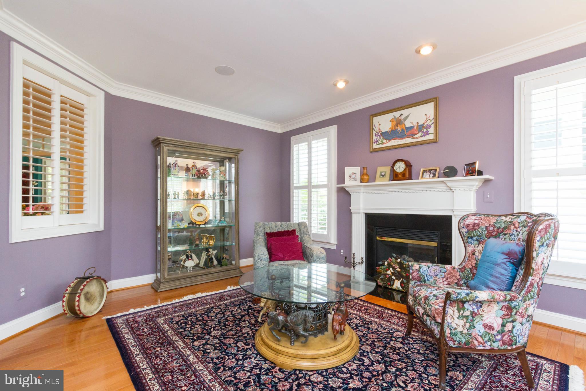 9155 Riesley Lane Vienna, VA 22182 - Photo 13 of 30 Formal Living Room w/gas Fire Place