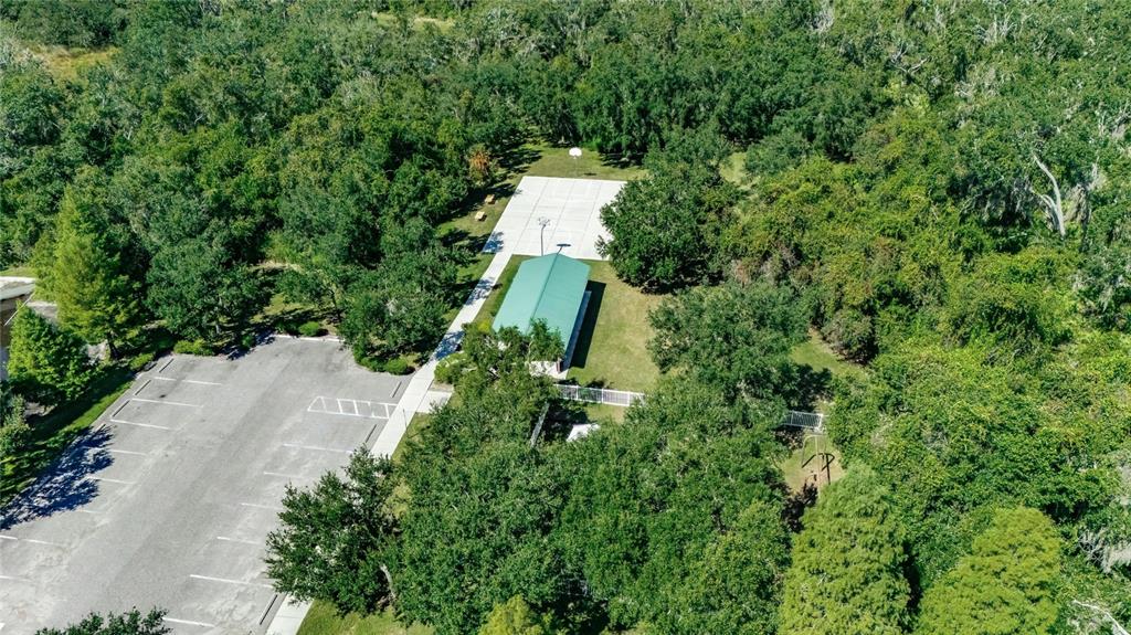 4310 70th Avenue East Ellenton, FL 34222 - Photo 96 of 97 an aerial view of a house with a yard and trees