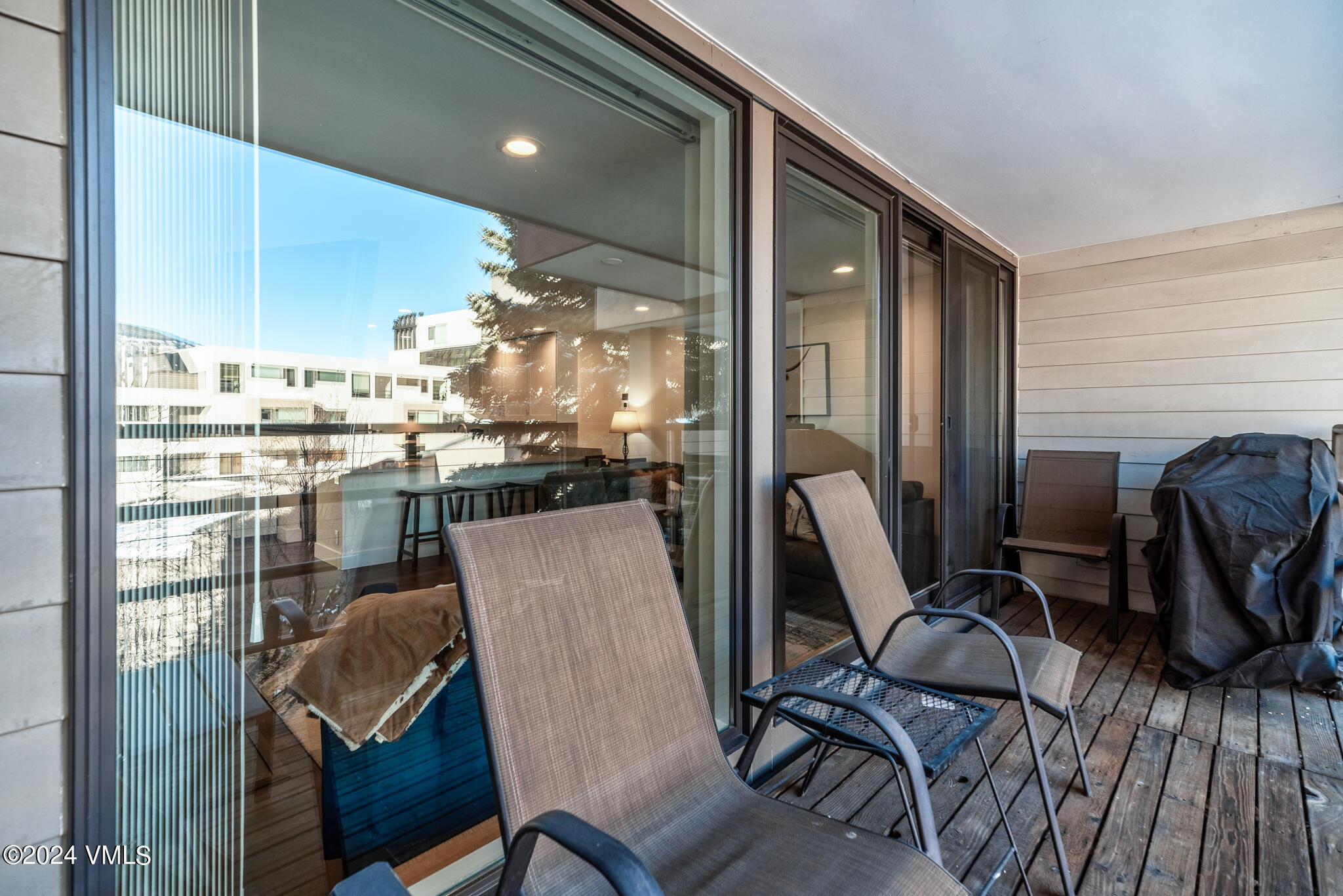1100 North Frontage Road West, Unit 2309 Vail, CO 81657 - Photo 27 of 44 Balcony w/BBQ
