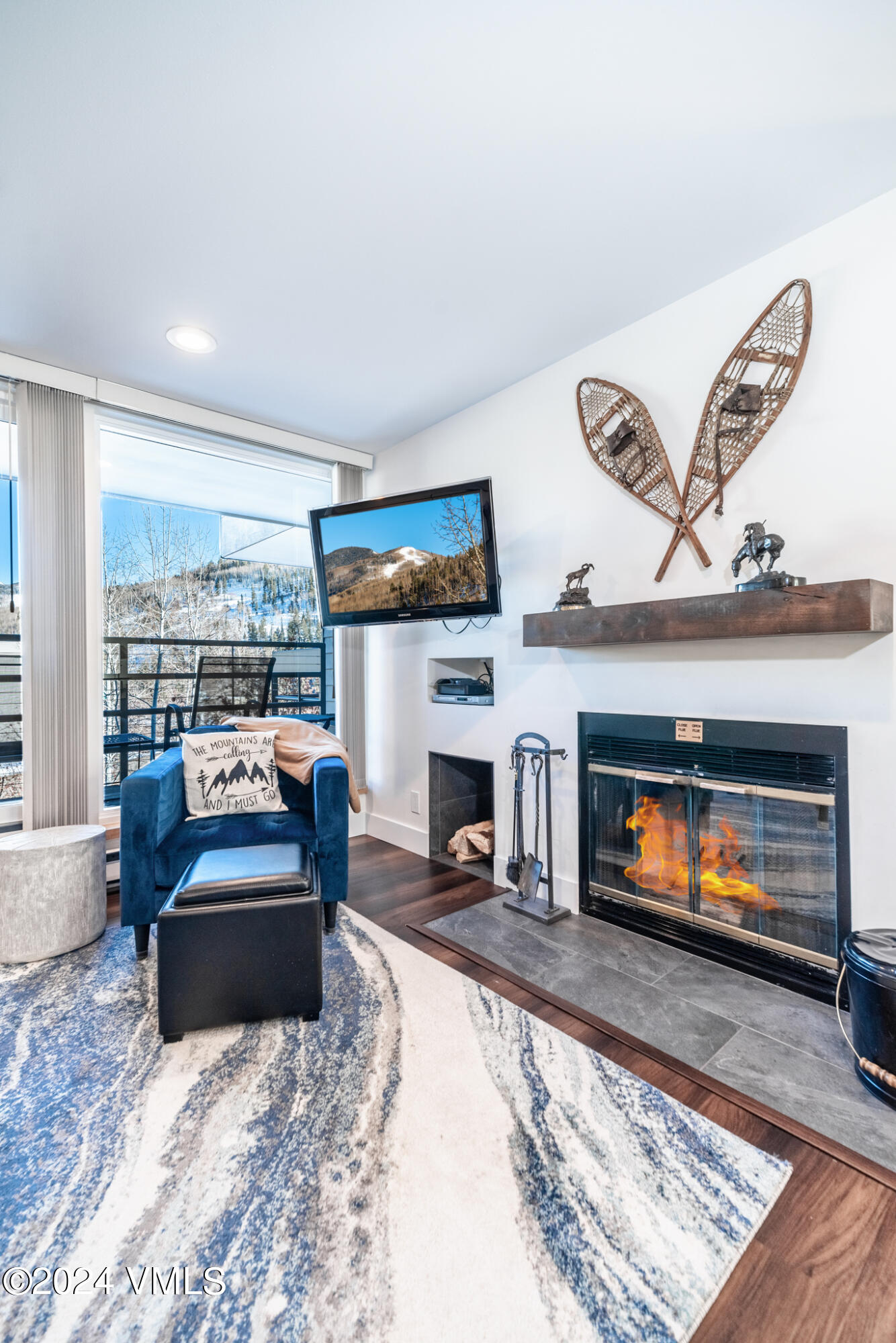 1100 North Frontage Road West, Unit 2309 Vail, CO 81657 - Photo 4 of 44 Fireplace