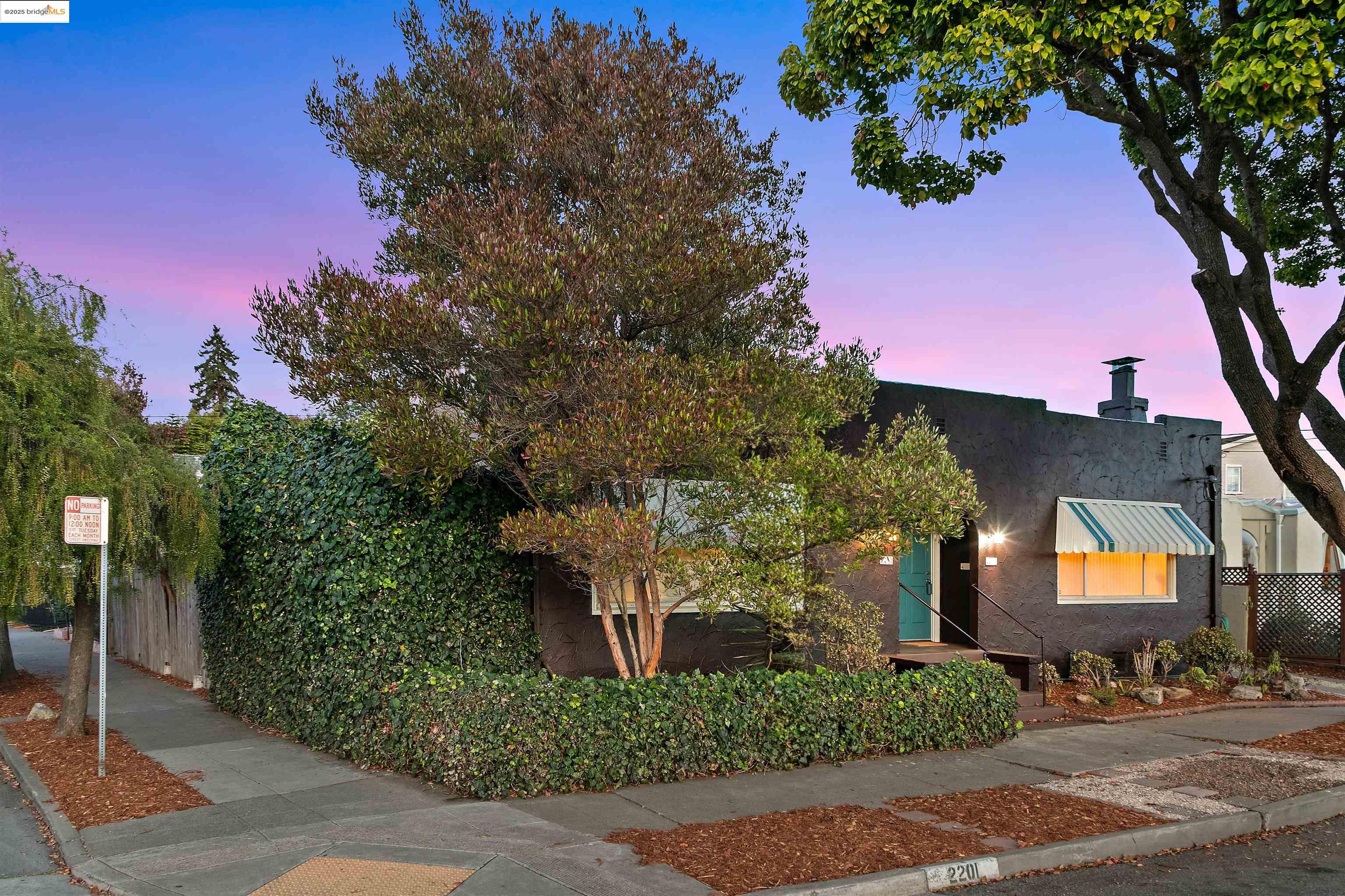 2201-2203 Spaulding Avenue Berkeley, CA 94703 - Photo 2 of 56 View of front of home with stucco siding and a chimney