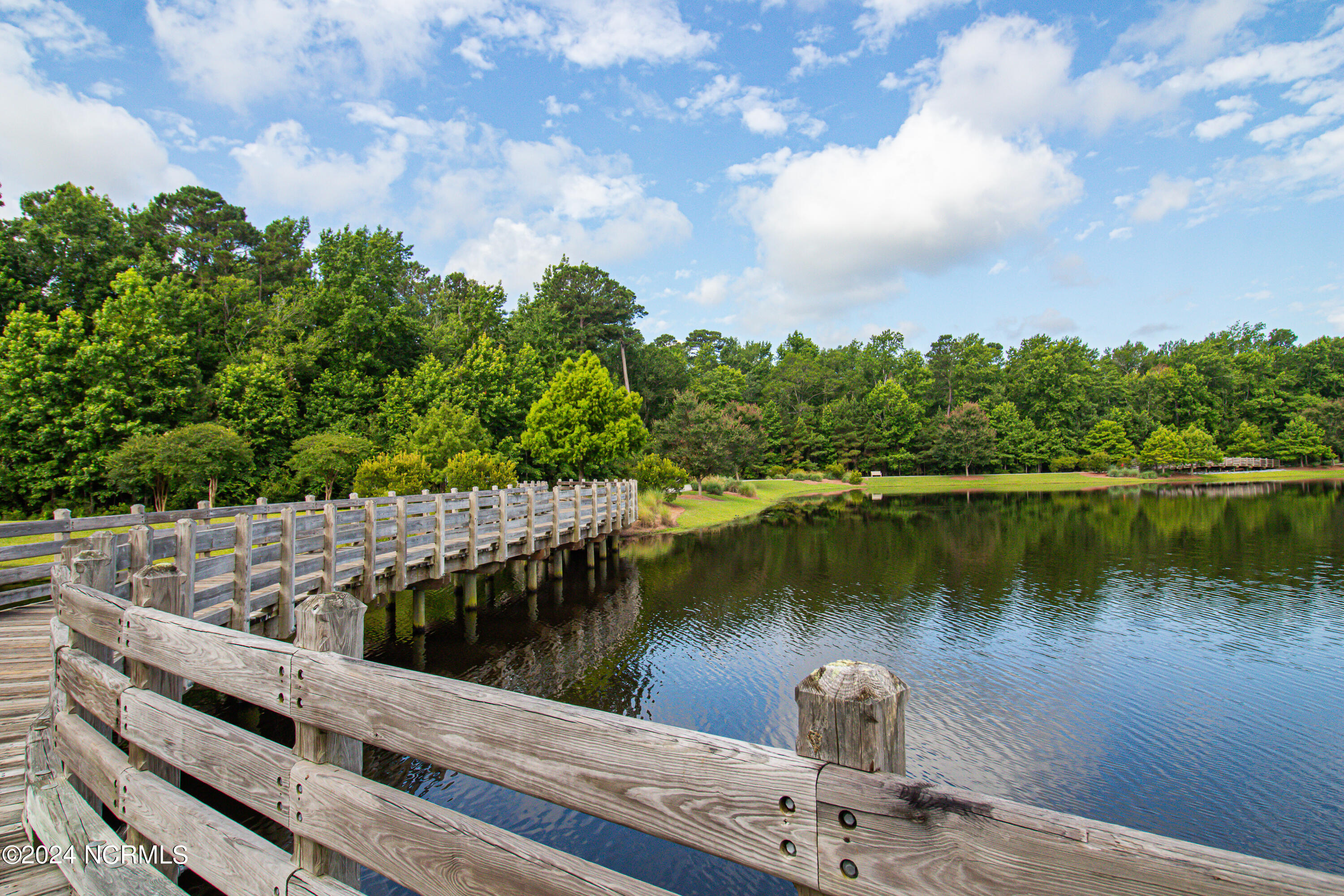 3093 Lochgreen Circle Leland, NC 28451 - Photo 21 of 21 Brunswick Forest-Wood bridge:pond