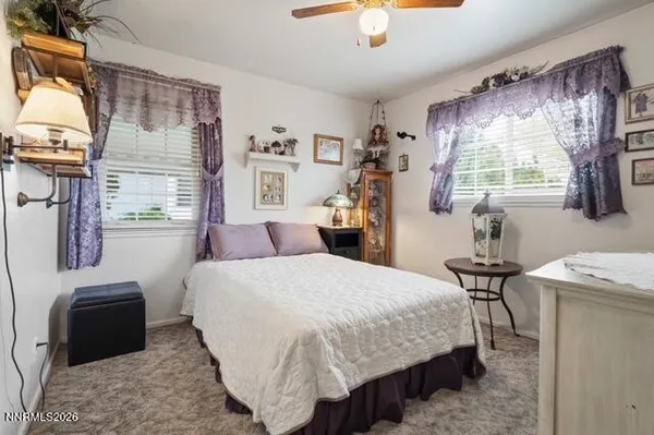 a view of a hallway with washer and dryer