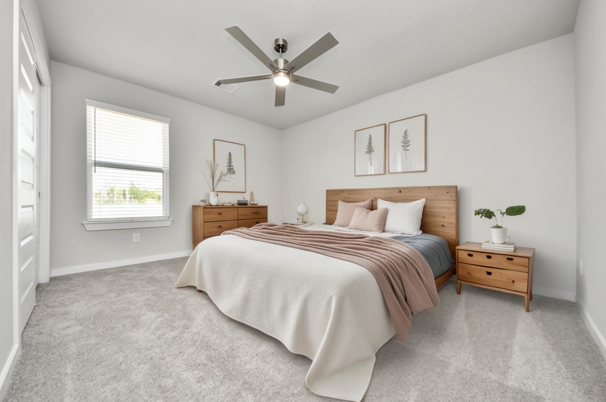 2934 Burris Park Drive Spring, TX 77373 - Photo 31 of 35 Virtually Staged - Secondary Bedroom. Sample photo of completed home with similar floor plan. Actual colors and selections may vary.