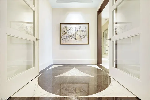 a view of a living room