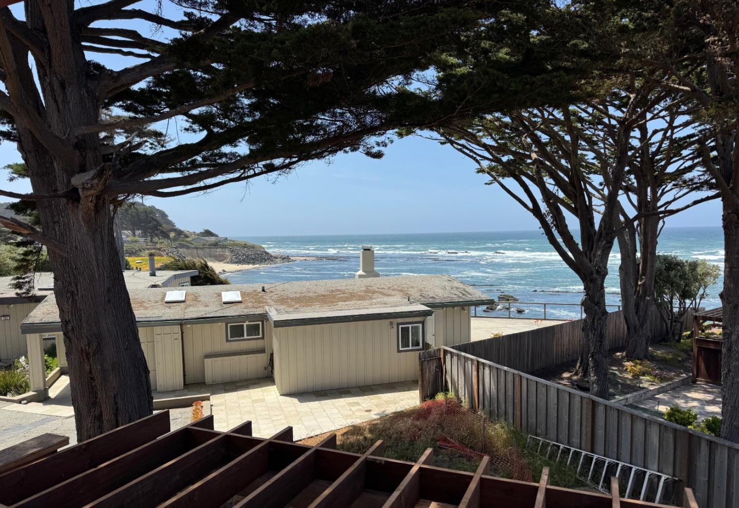 155 Reef Point Road Moss Beach, CA 94038 - Photo 6 of 9 a view of a balcony with city view