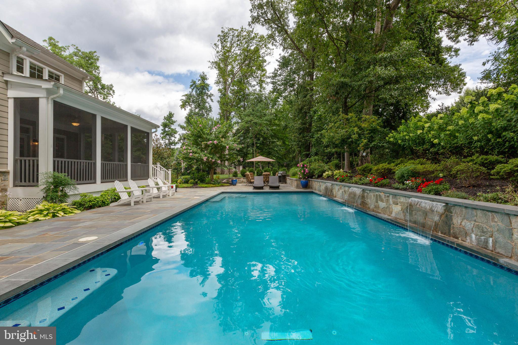3003 Weber Place Oakton, VA 22124 - Photo 31 of 63 a view of a swimming pool with a patio