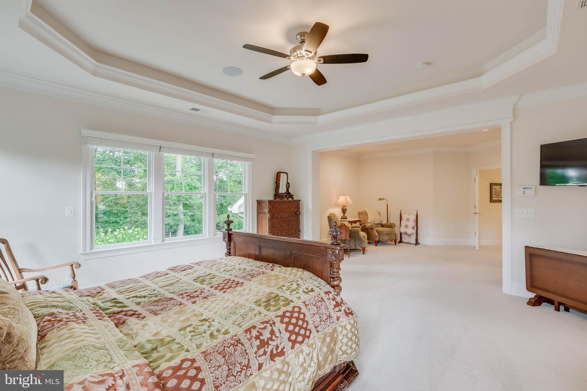 3003 Weber Place Oakton, VA 22124 - Photo 37 of 63 a bed room with a bed and a tv