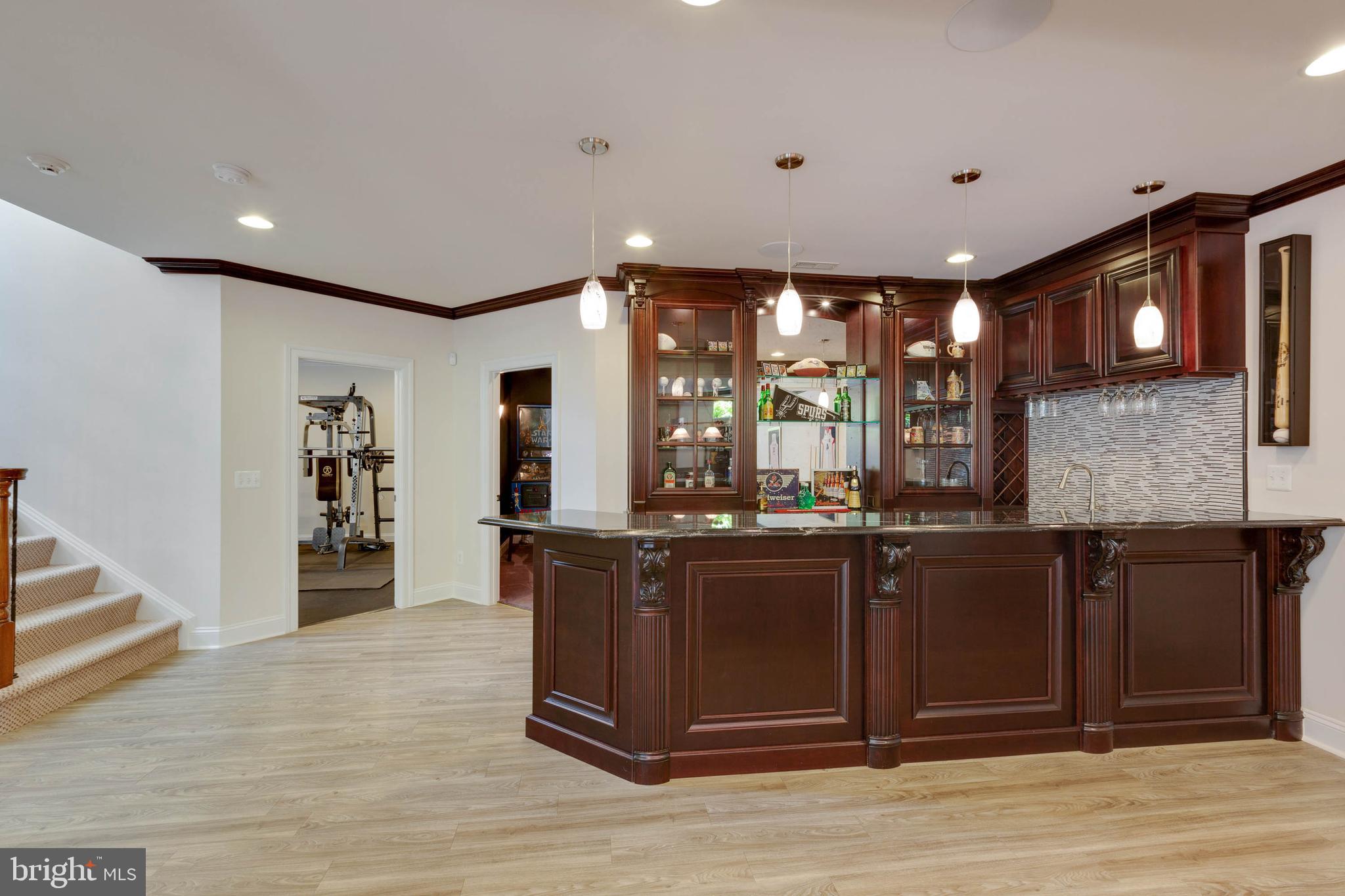 3003 Weber Place Oakton, VA 22124 - Photo 54 of 63 Pub-style Bar: belly-up for fun and refreshments