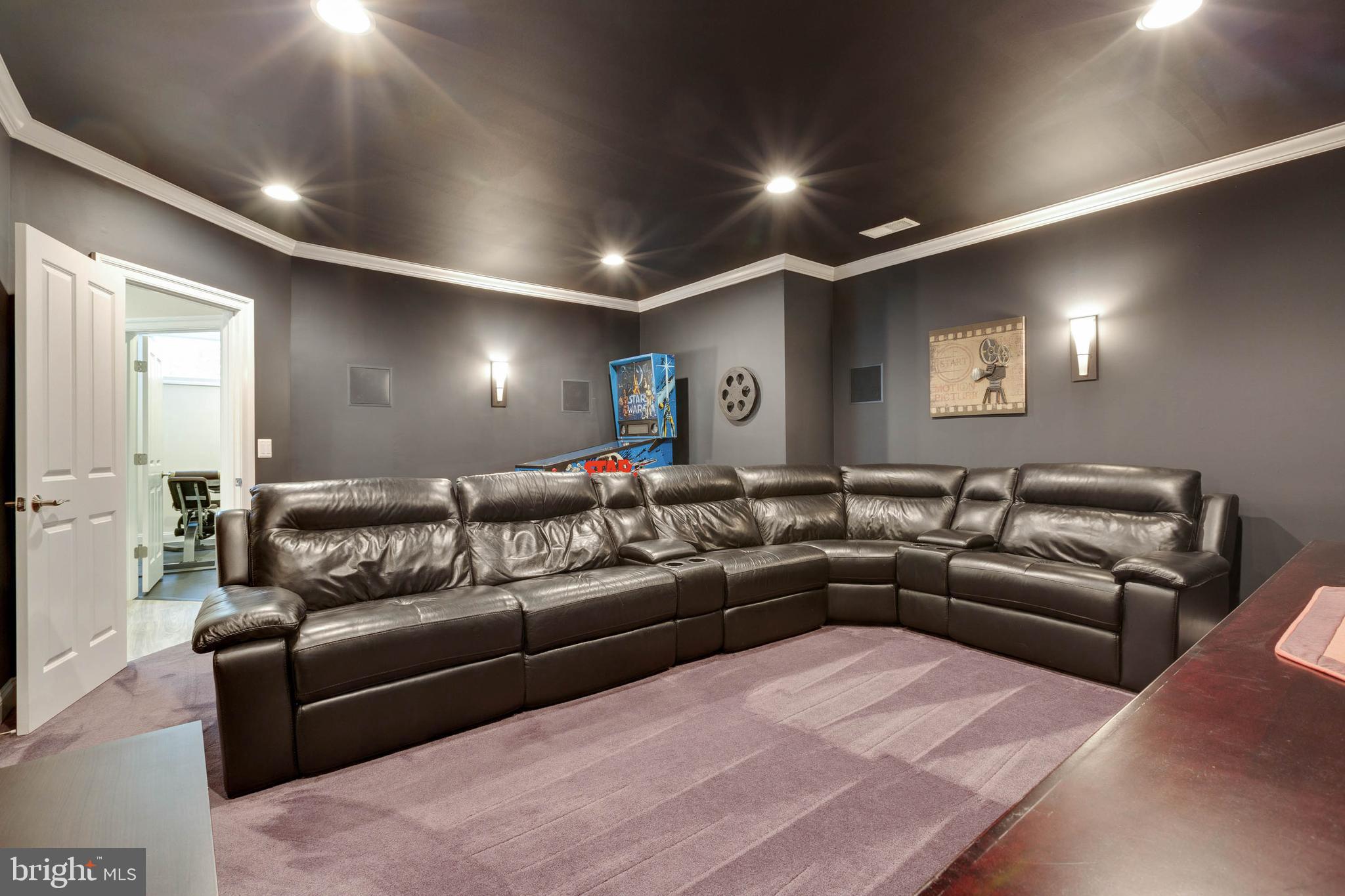 3003 Weber Place Oakton, VA 22124 - Photo 56 of 63 a living room with a couch and a view of kitchen