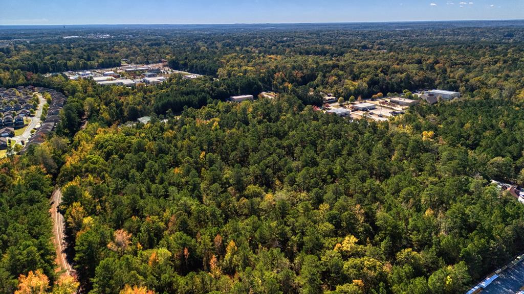 8300 Fortson Road Columbus, GA 31909 - Photo 11 of 15 an aerial view of town with residential houses with outdoor space and trees