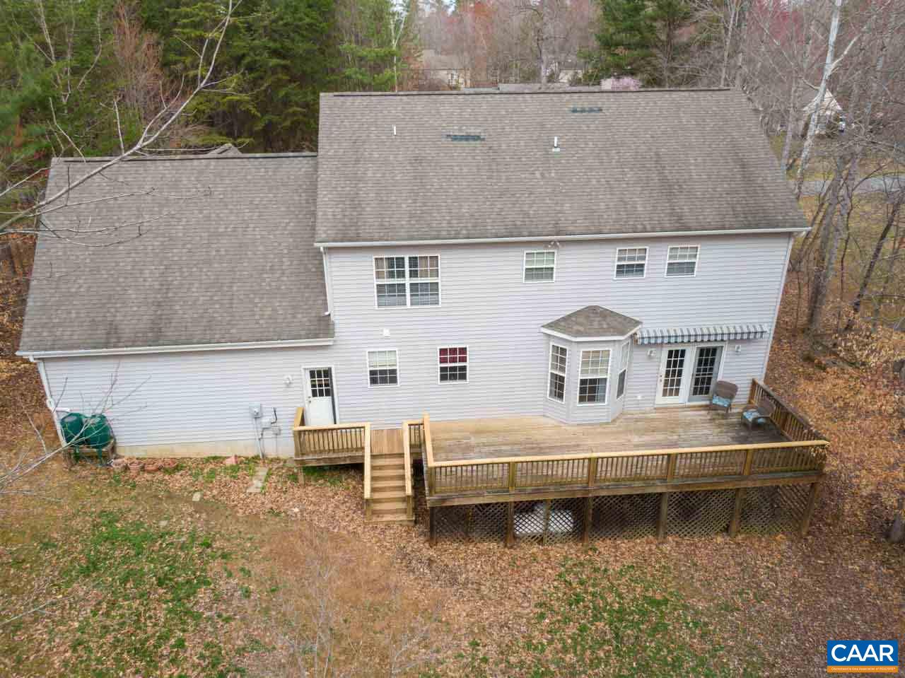25 Haversack Road Palmyra, VA 22963 - Photo 35 of 42 an aerial view of a house with a yard