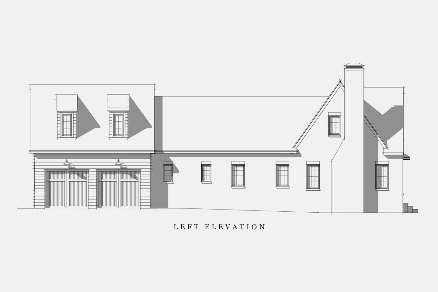 710 Buena Road Lake Forest, IL 60045 - Photo 7 of 12 a black and white photo of a house