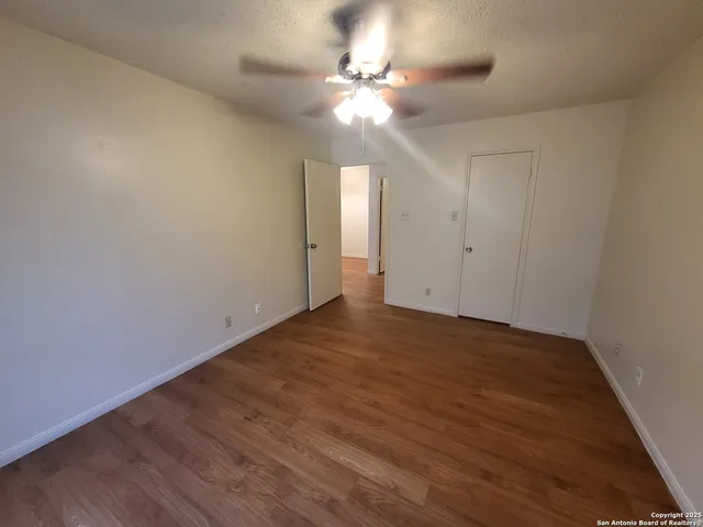 wooden floor in an empty room