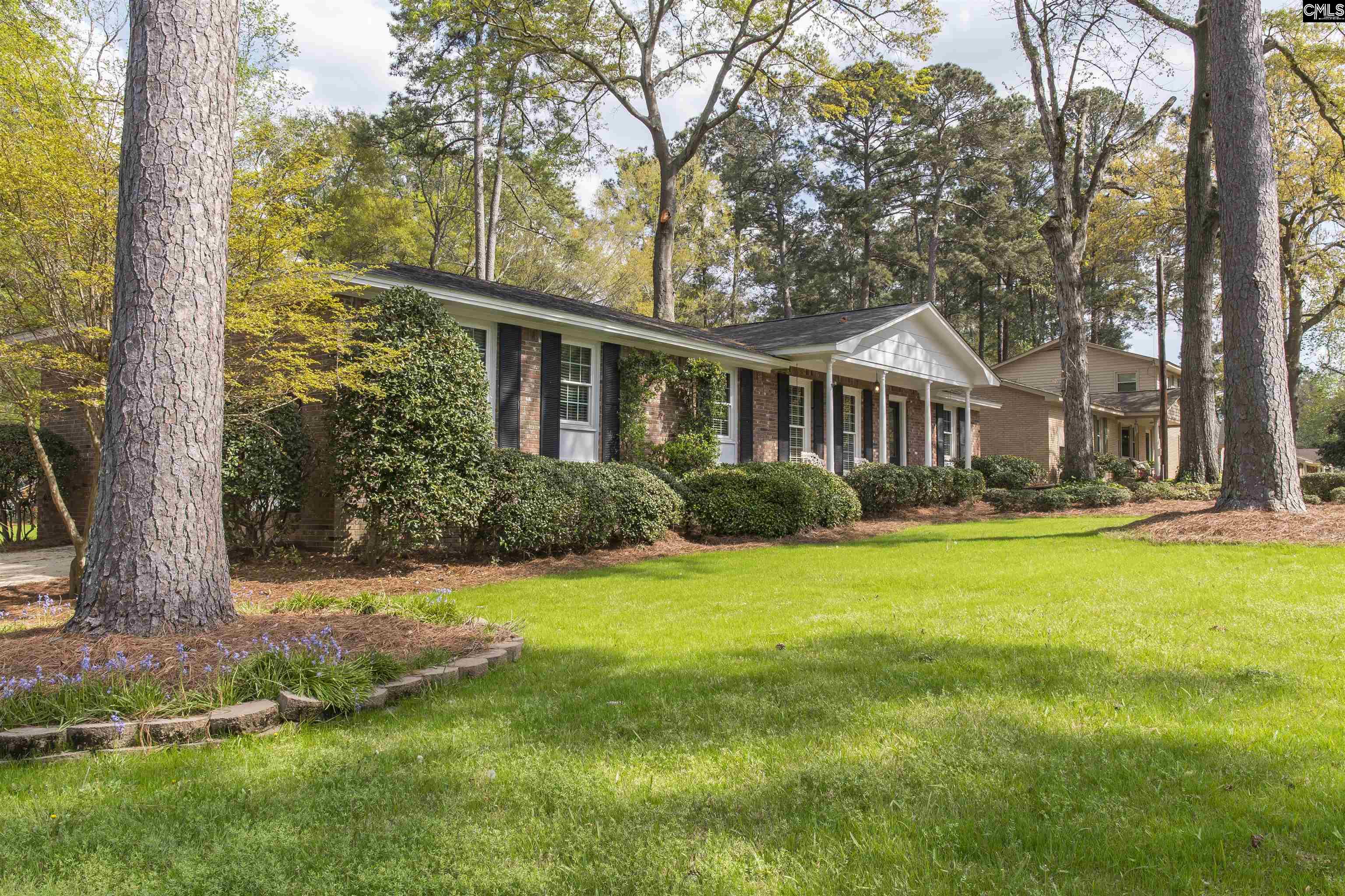 2309 Cunningham Road Columbia, SC 29210 - Photo 5 of 41 a front view of house with yard and green space