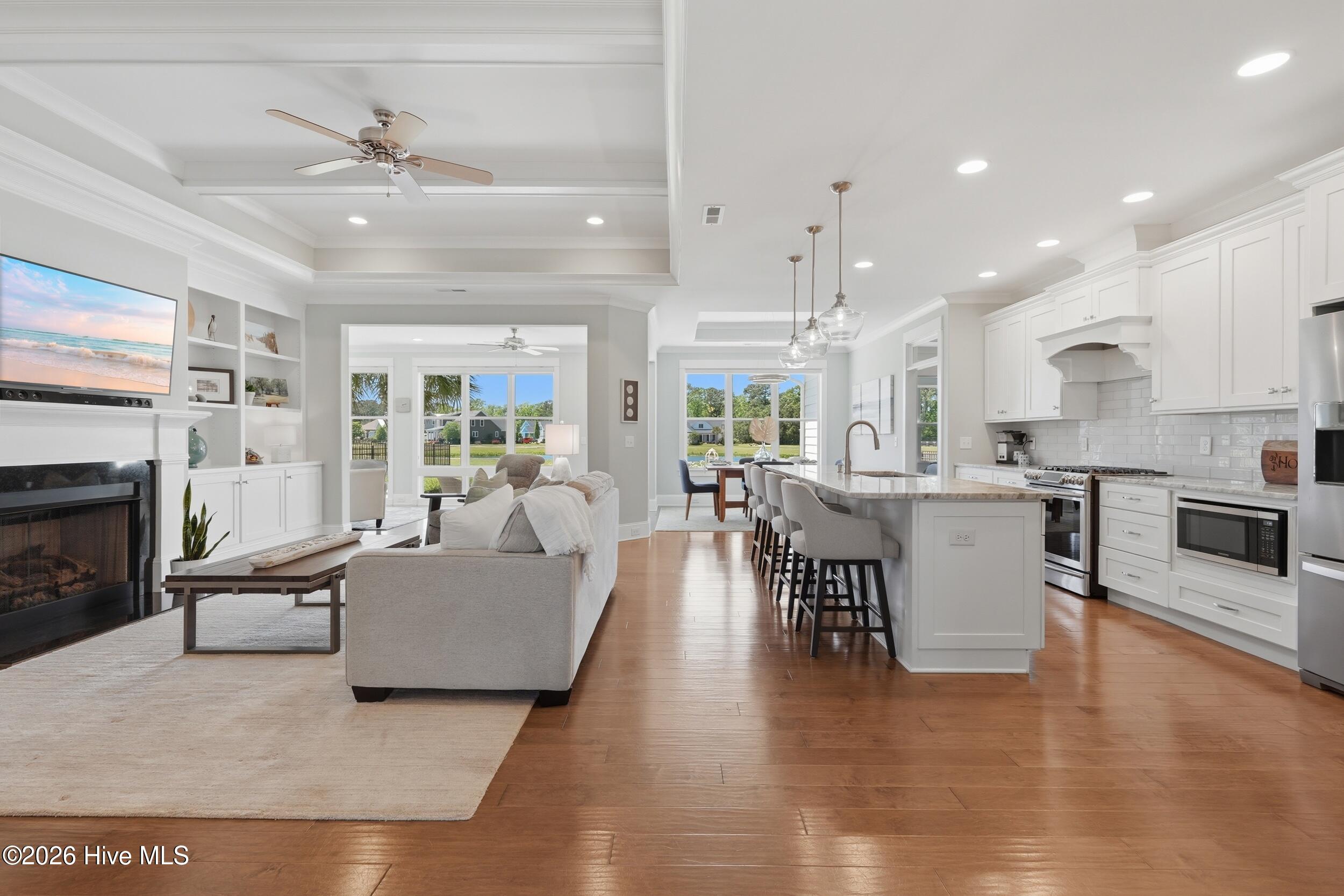 218 Summernights Way Holly Ridge, NC 28445 - Photo 15 of 101 13_living kitchen