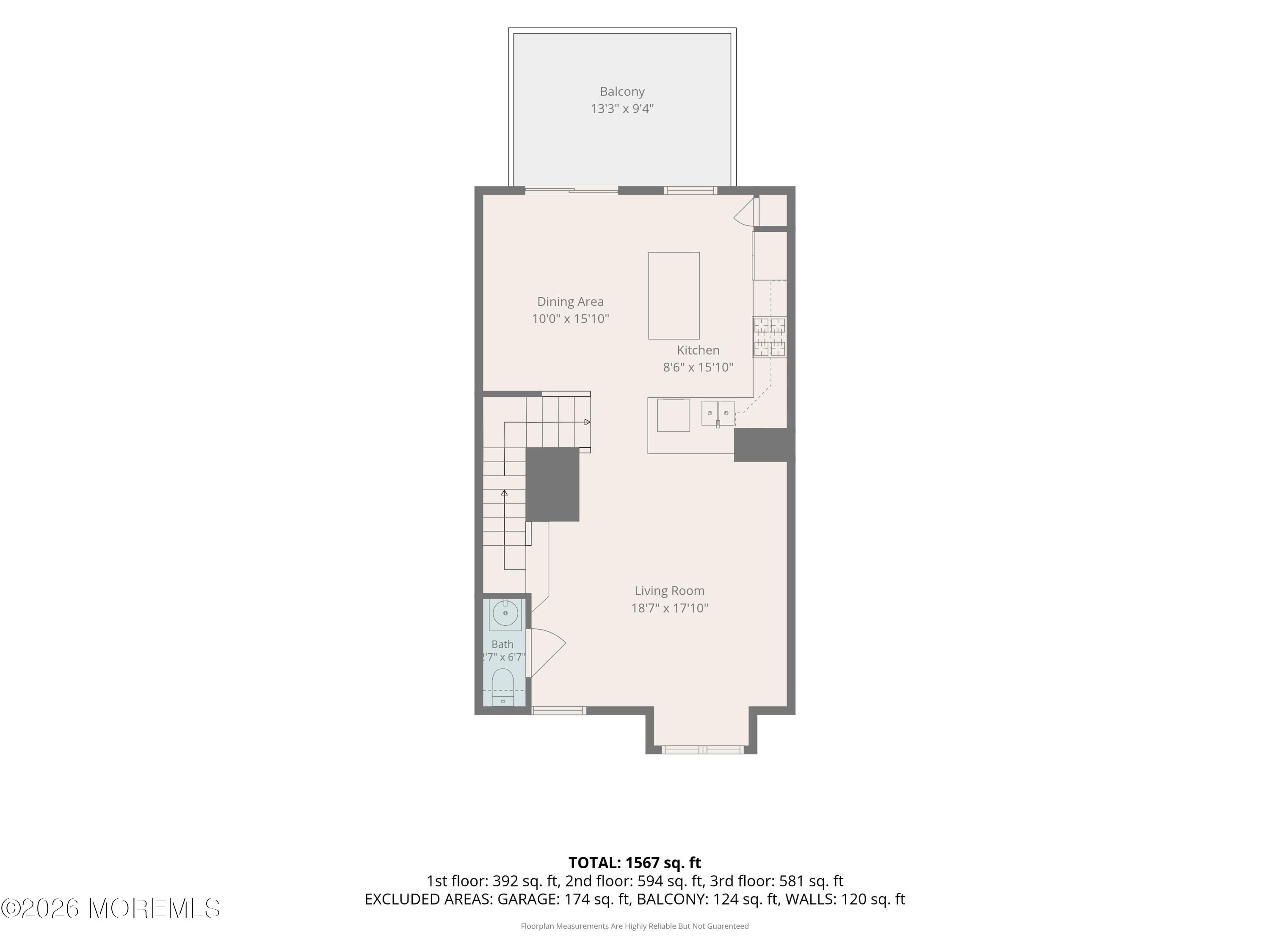 111 Spirit Way Brick, NJ 08723 - Photo 30 of 30 Floorplan 2nd Floor