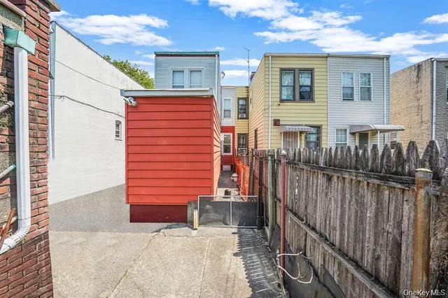 a view of front door of house