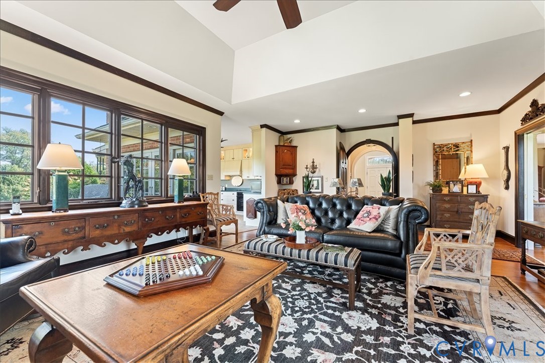 3581 Richards Run Powhatan, VA 23139 - Photo 17 of 50 a living room with furniture and a large window
