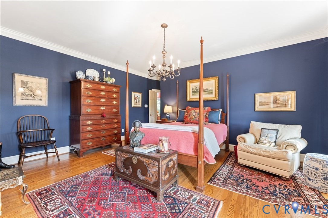 3581 Richards Run Powhatan, VA 23139 - Photo 24 of 50 a living room with furniture and a chandelier