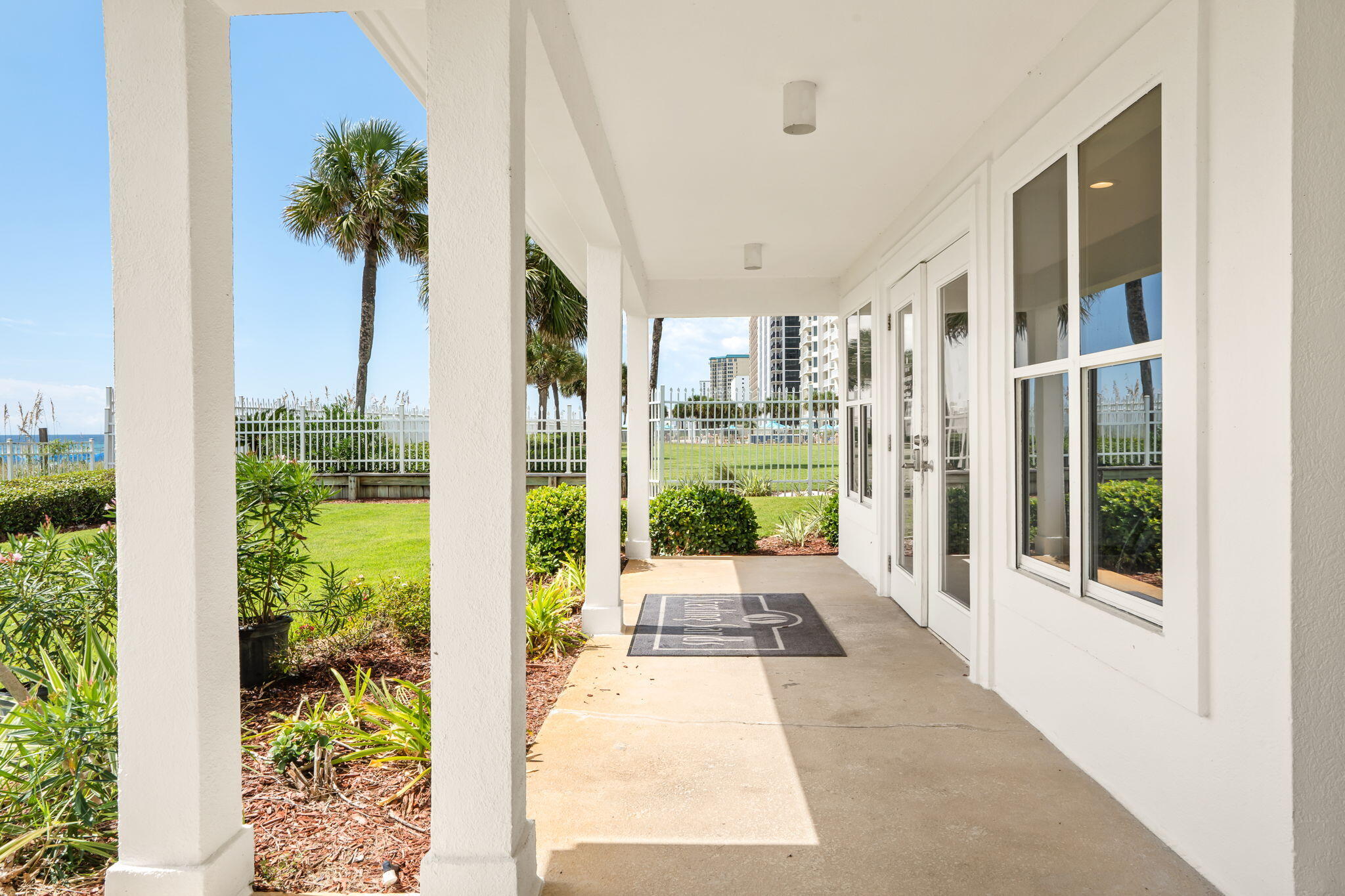 1080 Highway 98, Unit 403 Destin, FL 32541 - Photo 49 of 65 a view of a garden from a windows